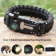 Multifunctional Emergency Bracelet Paracord Whistle Gear