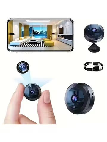 1/4pcs1080P HD Mini Camera WiFi Wireless HD Night Vision Camera Home A9 Remote Camera Kids Pet Safet
