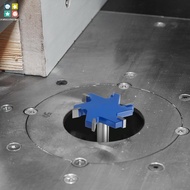 Flattening Router Bit 6 Flute Efficient Surfacing Router Bit Rustproof Slab Flattening Router Bit Ve