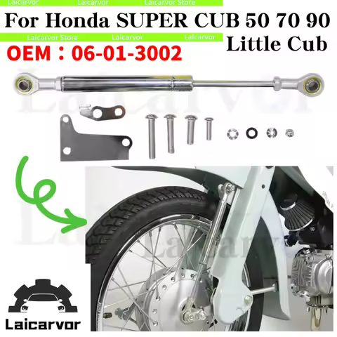 06-01-3002 Front Fork Damper Kit For Honda SUPER CUB 50 70 90 Little Cub AA01 C50 Wheel Stock Fork S