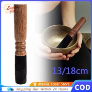 13/18cm Singing Bowl Mallet Stick Tibetan Bowl Leather Mallet Buddhist Sound Bowl Mallet Durable