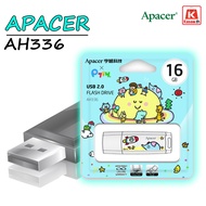 แฟลชไดร์ USB เก็บข้อมูล ความจุ 16 GB  APACER Flash Drive (16GB, White) รุ่น AH336