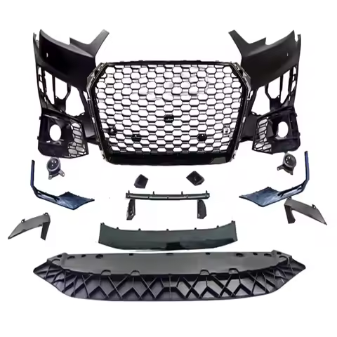 Brand New RS4 Style Car Bodykit PP Material Auto Modified Front Bumper Cover Set For Audi A4 B9 S4 2