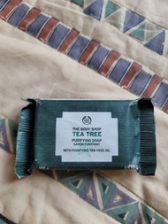 The body shop 茶樹淨化潔膚皂-100G