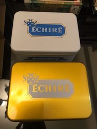法國 Echire 奶油界愛馬仕 餅乾 空盒 鐵盒2入 不分售