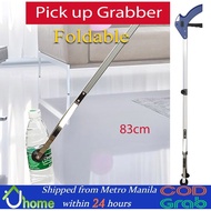 【SOYACAR】Foldable Garbage Pick Up Tool Grabber Claw Gripper Alloy Pick Up Tool Claw 83cm