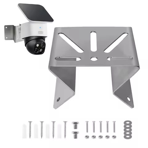 Wall Corner Bracket Stainless Steel Wide Angle Adapter Monitoring Area up to 270°Mount Metal Bracket