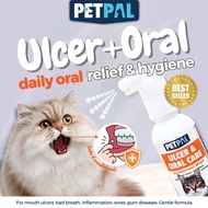 Petpal Ulcer & Oral Care for Cats/Dogs | Rapid Ulcer Healing Spray vs Bacteria | Fast Relief