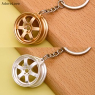 ADL Car Modification Hub Keychain Manual Lever Car Metal Keychain Turbo Gear Pendant LE