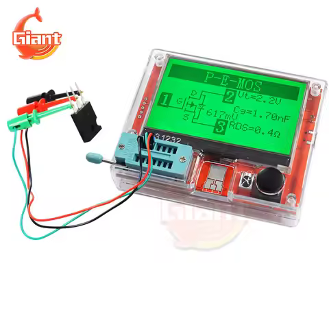 LCR-T10H 3 in 1 Digital Transistor Tester Battery Capacitance Tester Multimeter Diode Triode Capacit