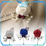 Corsage Bridal Suit Flower Brooch Corsage Pin Flower Suit Corsage Wedding Flower Brooch Rose Brooch 