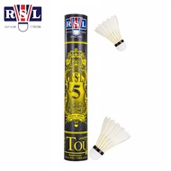亚狮龙（RSL）亚狮龙羽毛球12只装耐打稳定训练比赛专业用球 RSL5 77速 1筒