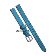 Women's genuine leather watch strap 10mm 12mm 14mm / turquoise watch strap
