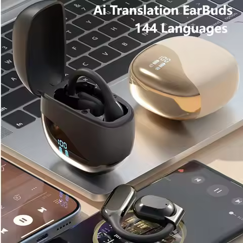 Translator Earbuds TWS Language Translation Earphones Real-Time Instant for Xiaomi Redmi Note8 Pro 1