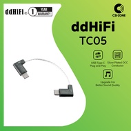 DdHIFI / DD HIFI TC05 Type C to Type C Silver Plated OTG Cable