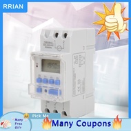 rrianfo TM919A-2 200-250V AC 16A LCD

7 Days Programmable Digital Timer Switches