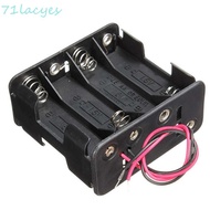 LACYES Battery Holder Box Safety Both Sides 12 Volt 12V 8 AA Batteries Storage Box Rechargeable Batt