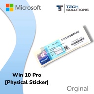 Windows 10 pro license sticker