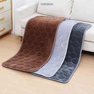 NARCISSUS13A0E Sofa Cushion, Plush Non-slip Sofa Bench Seat Cushion, Thickened Solid Color Rectangul