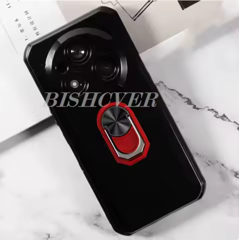 For Oukitel WP55 Pro 6.58" OukitelWP55Pro WP55 WP55Pro Back Ring Holder Bracket Phone Case Smartphon