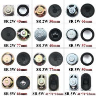 YuXi Acoustic Loudspeaker 8 Ohm 2W 3W 5W 8R 40 50 57 66 77MM Speaker Internal Magnetic DIY Modificat