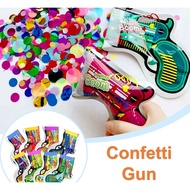 MCC Popper Party Gun Inflatable Confetti Spray Gun Firecrackers Party Colorful Paper Spray Flying Pa