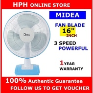 midea fan 【PROMO】MIDEA 12" Table Fan MF-12FT17NB KIPAS MEJA / MIDEA 16" Table Fan MF-16FT17NB