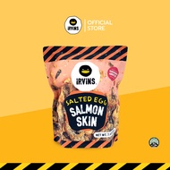 IRVINS หนังปลาแซลมอนทอดกรอบเคลือบไข่เค็ม (Salted Egg Salmon Skin) ขนาด 210 g