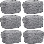 Steel Wool Mice Control - 6 Pcs 2.36"×9.84Ft Steel Wool for Wall Hole/Gap Filler - Best Thing to Get