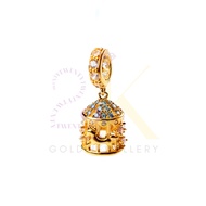 916/22K Merry-Go-Round Pendant (22K Gold Jewellery)