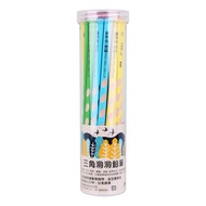 ((Single Thin Rod) SKB 2B Triangle Pencil IP-1004 Hole Pen Correction Grip 2B HB 2B Pencil HB Pencil