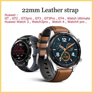 For Huawei Watch Ultimate Huawei Watch 4 Watch 4pro / Huawei Watch 3 , Huawei Watch 3pro Strap Leath