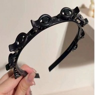 1 Pc Multi-Layer 8-Hole Hollow Hair Band Styling Headband Fringe Fixer