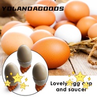 YOLA 1/2/4Pcs Kitchen Supplies Cute Boiled Creative Eggs Container