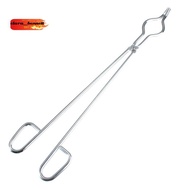 45cm Stainless Steel Crucible Tong Clamp  Melting Furnace Pliers Holder