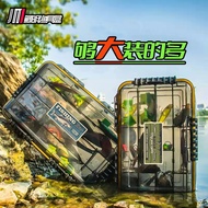 Lure Box Storage Box Waterproof Minnow Pencil Bait Bait Storage Box Large Capacity Sea Fishing Box S