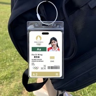 Dacjie Athlete Pendant Paris Contest Card Su Bingtian Farah Star Card Backpack Pendant Campus Gift