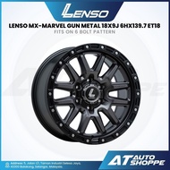 Lenso MX-Marvel - Gun Metal 18x9J ET0 6x139.7 (1 piece)