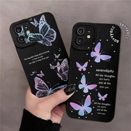 PROCAMERA CASE DARK BUTTERFLY FOR XIAOMI REDMINOTE 4 5 7 8 9 10 11 13 14 poco F6 M3 M4 M5 X3 NFC TUR