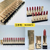 Brand Brand New Square Guan Shengjia Channel Embossed Black Gold 3.8g Formal Pack Cross-Border Lip G