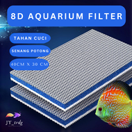 Aquarium 8D filter sponge /aquarium filter sponge /8D Filter wool 40x30cm/aquarium filter blanket/ma