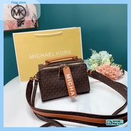 [Fbag store] Michael Kors shoulder bag MK Messenger bag MK female handbag MK bag Original Michael Kors