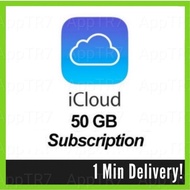 50GB iCloud 1-Year Subscription | No iCloud Storage Full | No RM3.90/monthly for iCloud Subscription