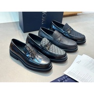 1: 1 Dior Dior 2025 Counter New Style DI Men's Shoes Genuine Leather Business Formal Wear Casual Lea