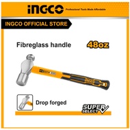 ROUND HAMMER FIBER HANDLE 48 OZ BALLPIN HAMMER 48OZ INGCO HBPH88048