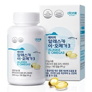 ATOMY ALASKA E-OMEGA 3 550mg x 180 gel (99g) (Alaska Fish oil)