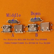 10-100Pcs Connector USB Plug For Blackview BV9900E BL5000 P6000 P10000 Pro MAX 1 A80 A8 Plus Charger