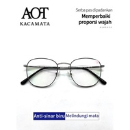 Portable Glasses Design P9429 - Geometric Aviator Frame for Women,/, Men, Eyewear Glasses