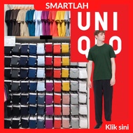 💯 Original Tshirt Uniqlo man Dry Crew Neck t shirt kosong lelaki