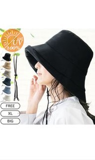 日本UV CUT 抗UV防曬闊邊帽